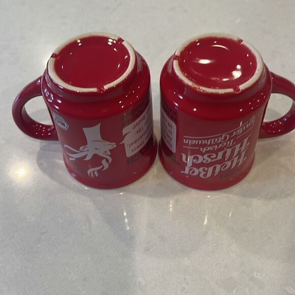Heifer Hirsch hot deer organic mulled wine 2 cups in sale , great bar accessory. - Picture 5 of 5